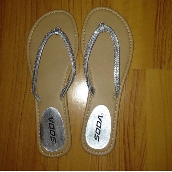 ISO OF THESE SODA RHINESTONE SANDALS ANY COLOR!!! - Picture 2 of 3